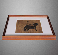 湘潭市书画装裱配框服务案例